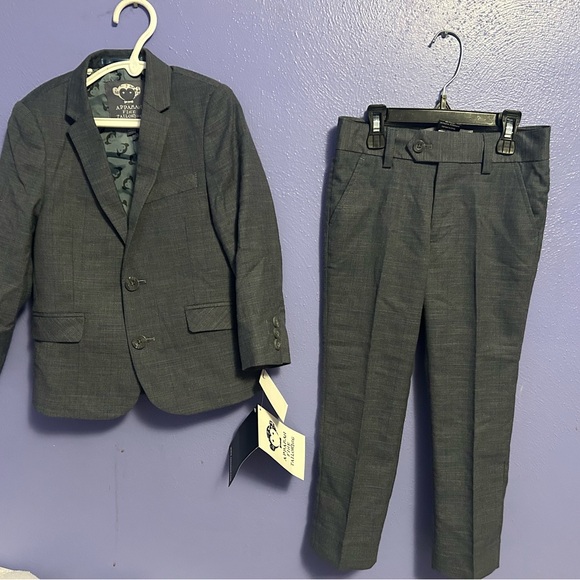 Appaman Charcoal Suit Set for Boys